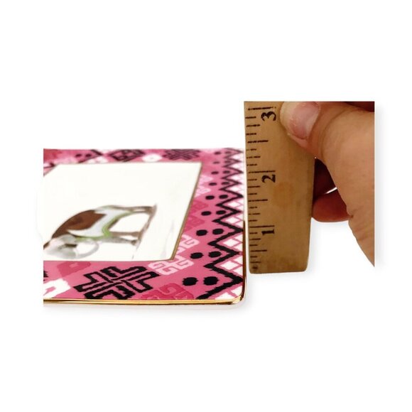 C. Wonder Elephant Ceramic Plate, Pink Multi - Picture 6 of 6